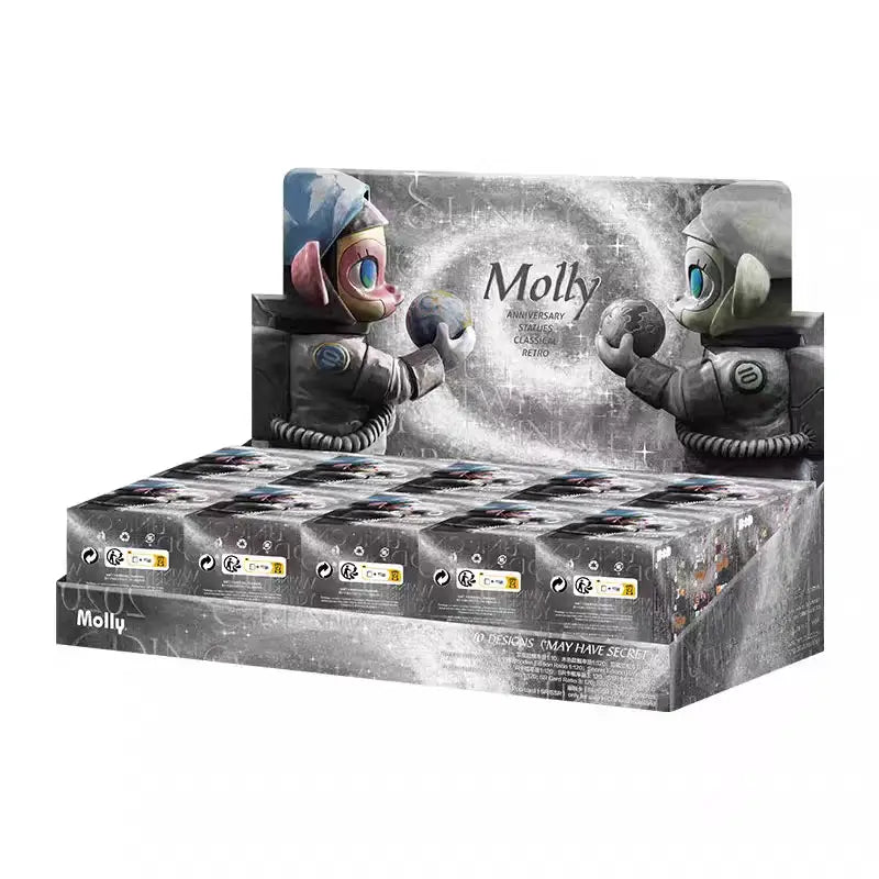 POP MART-Molly Anniversary Statues Classical Retro Series Blind Box