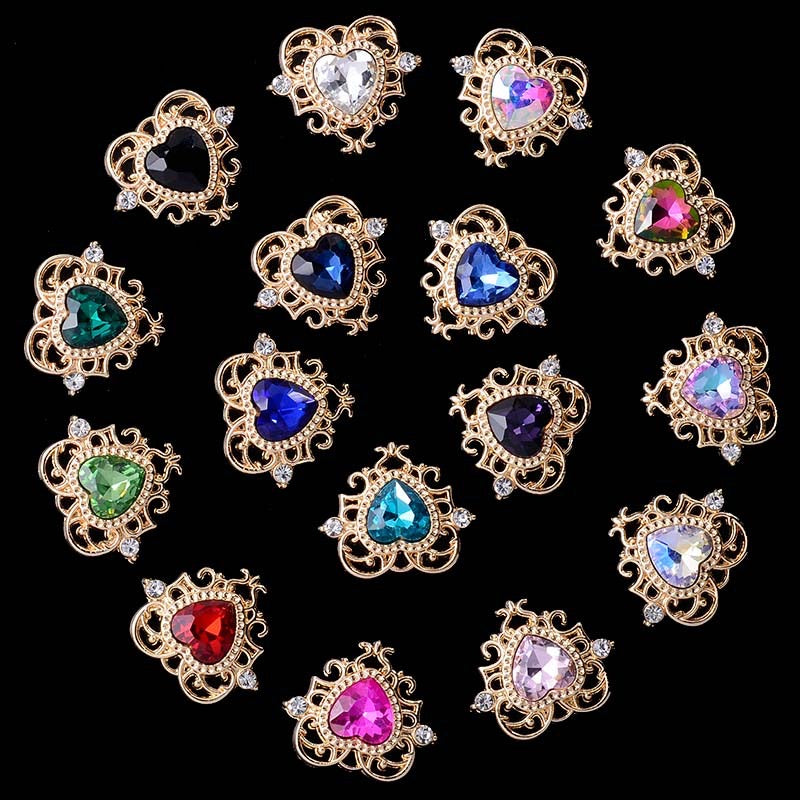 【A161】Baroque Crystal Heart-Blind Bag Series