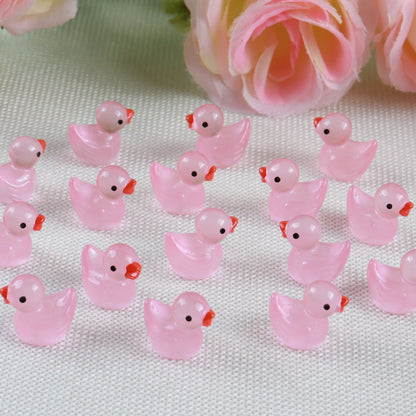 【A065】Luminous Mini Duck（4PCS/bag）