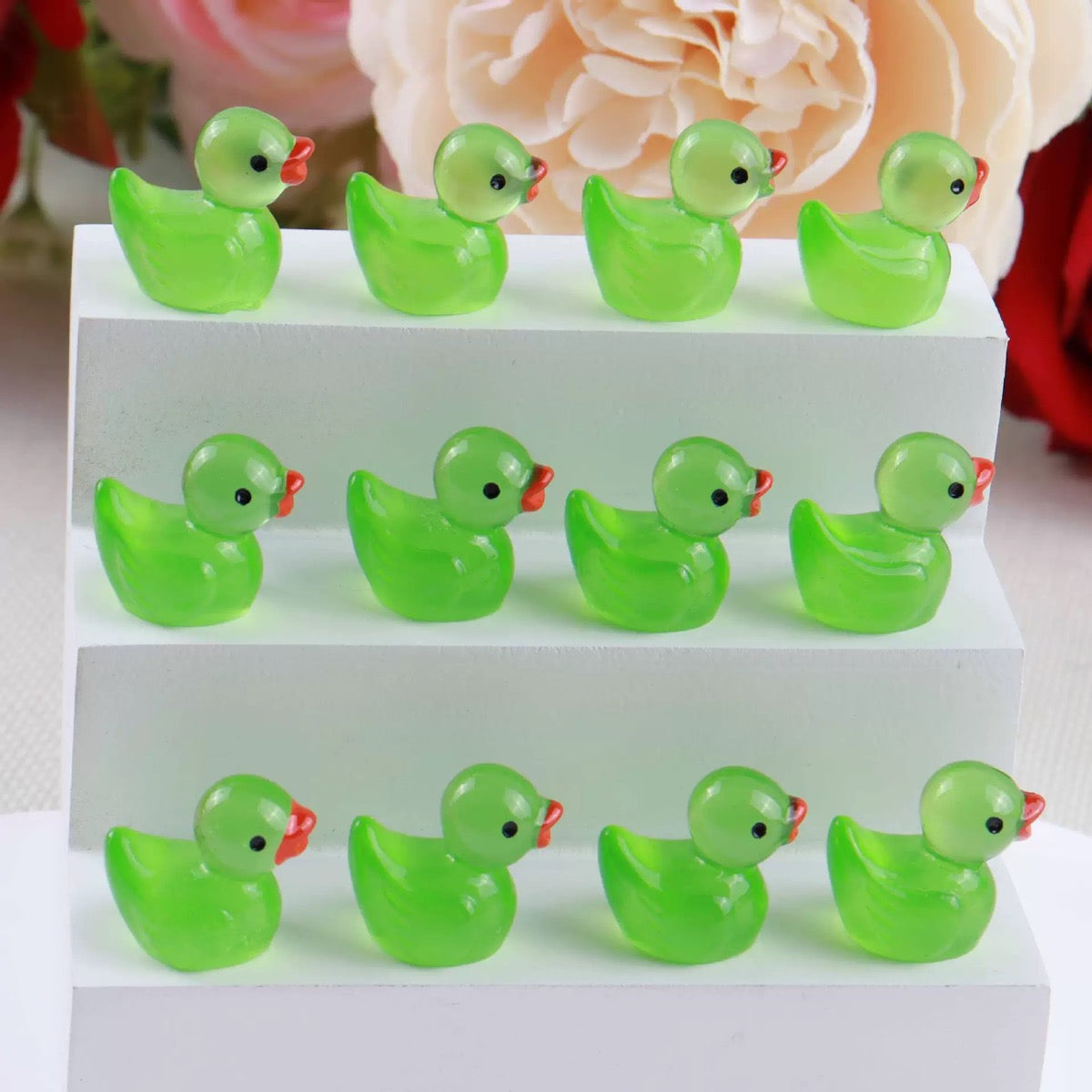 【A065】Luminous Mini Duck（4PCS/bag）