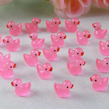 【A065】Luminous Mini Duck（4PCS/bag）