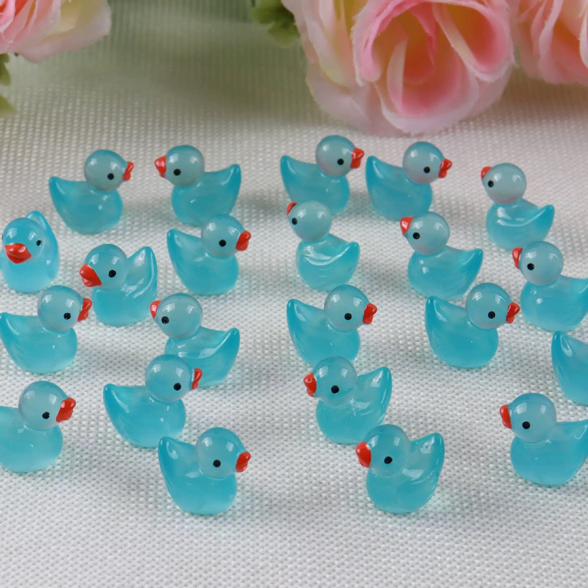 【A065】Luminous Mini Duck（4PCS/bag）