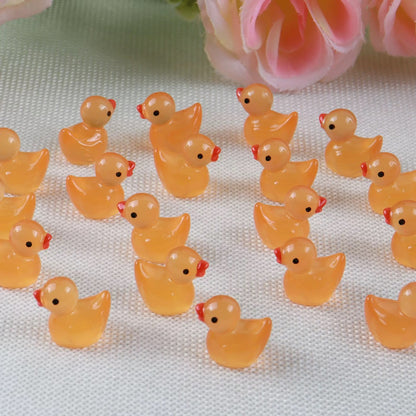 【A065】Luminous Mini Duck（4PCS/bag）