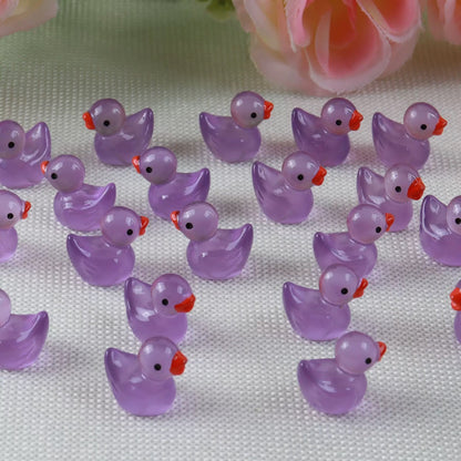 【A065】Luminous Mini Duck（4PCS/bag）
