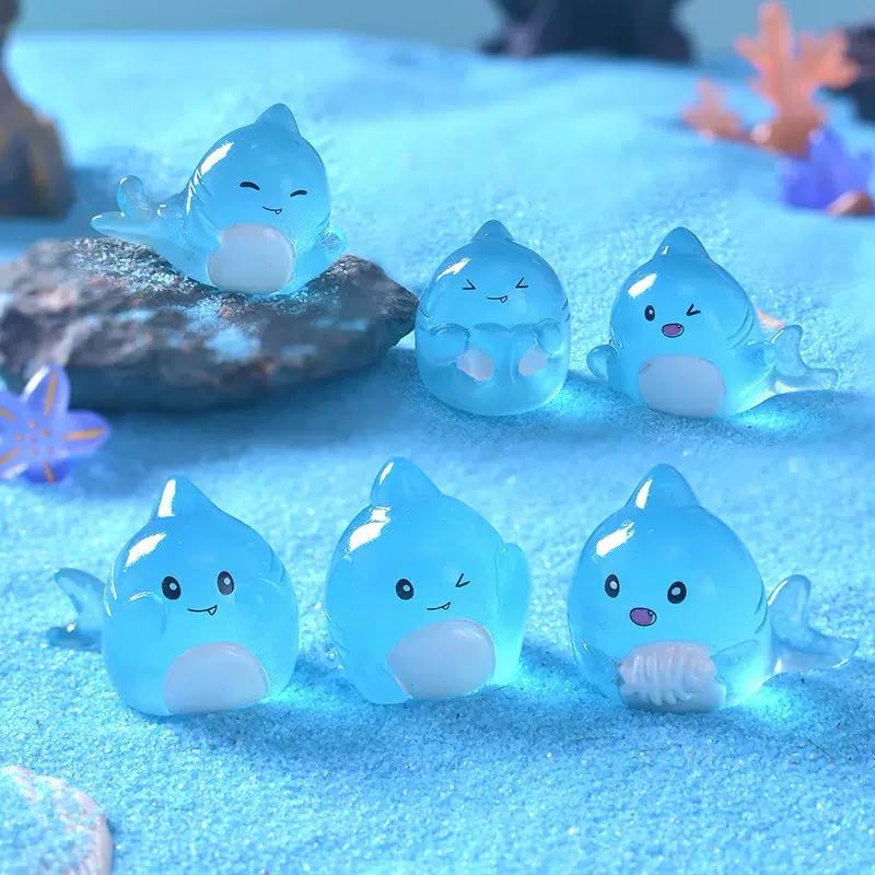 【A268】Luminous Lazy Shark（Color Board)-Blind Bag Series