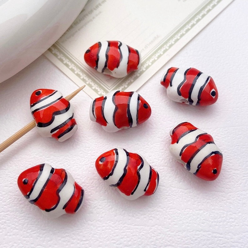 【A265】Ceramic Clownfish Beads -Blind Bag Series