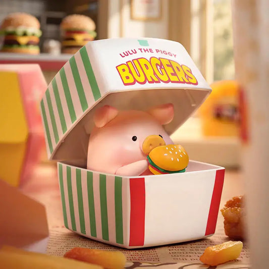 LuLu The Piggy-Burger Express Movable Series Blind Box