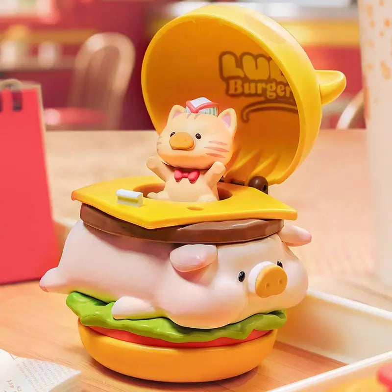 LuLu The Piggy-Burger Express Movable Series Blind Box