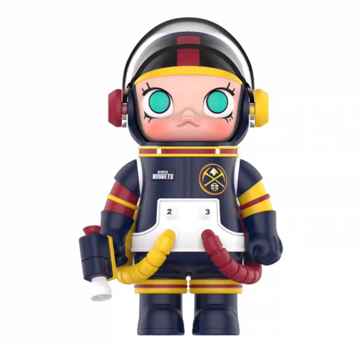 MEGA SPACE MOLLY 100% 2022-2023 NBA Denver Nuggets Figure Hanging Card