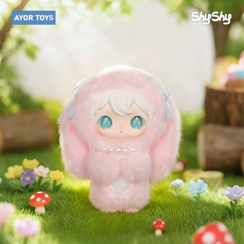 Shy Shy Rabbit Shining Plush Pendant My little you Series Blind Box