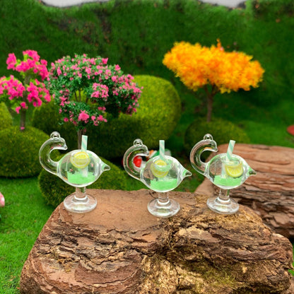 【A133】Luminous Flamingo Juice Glass-Blind Bag Series