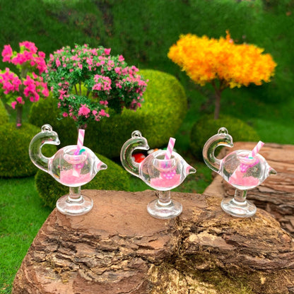 【A133】Luminous Flamingo Juice Glass-Blind Bag Series