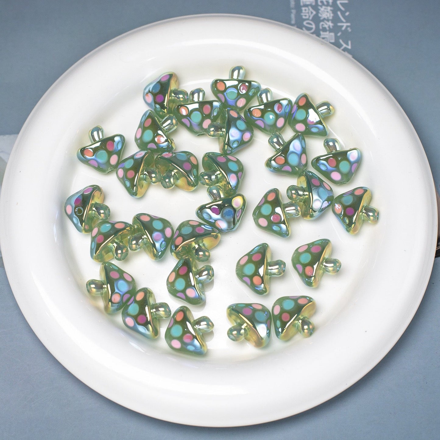 【A266】Aura Mushroom Beads（color board）-Blind Bag Series
